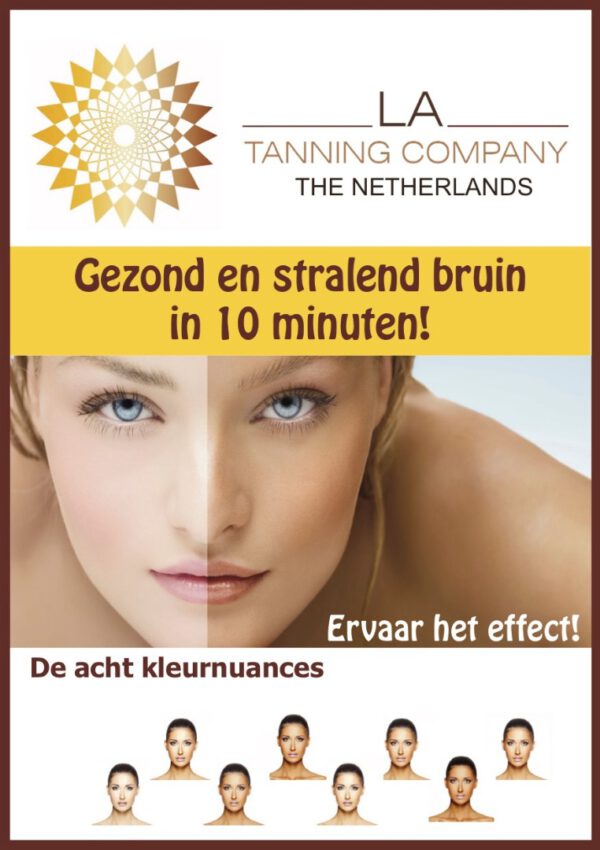 Brochure LA Tanning Nederland